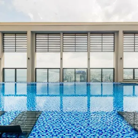 Beachfront Luxury Apartment - Rooftop Pool - Da Nang Exterior photo